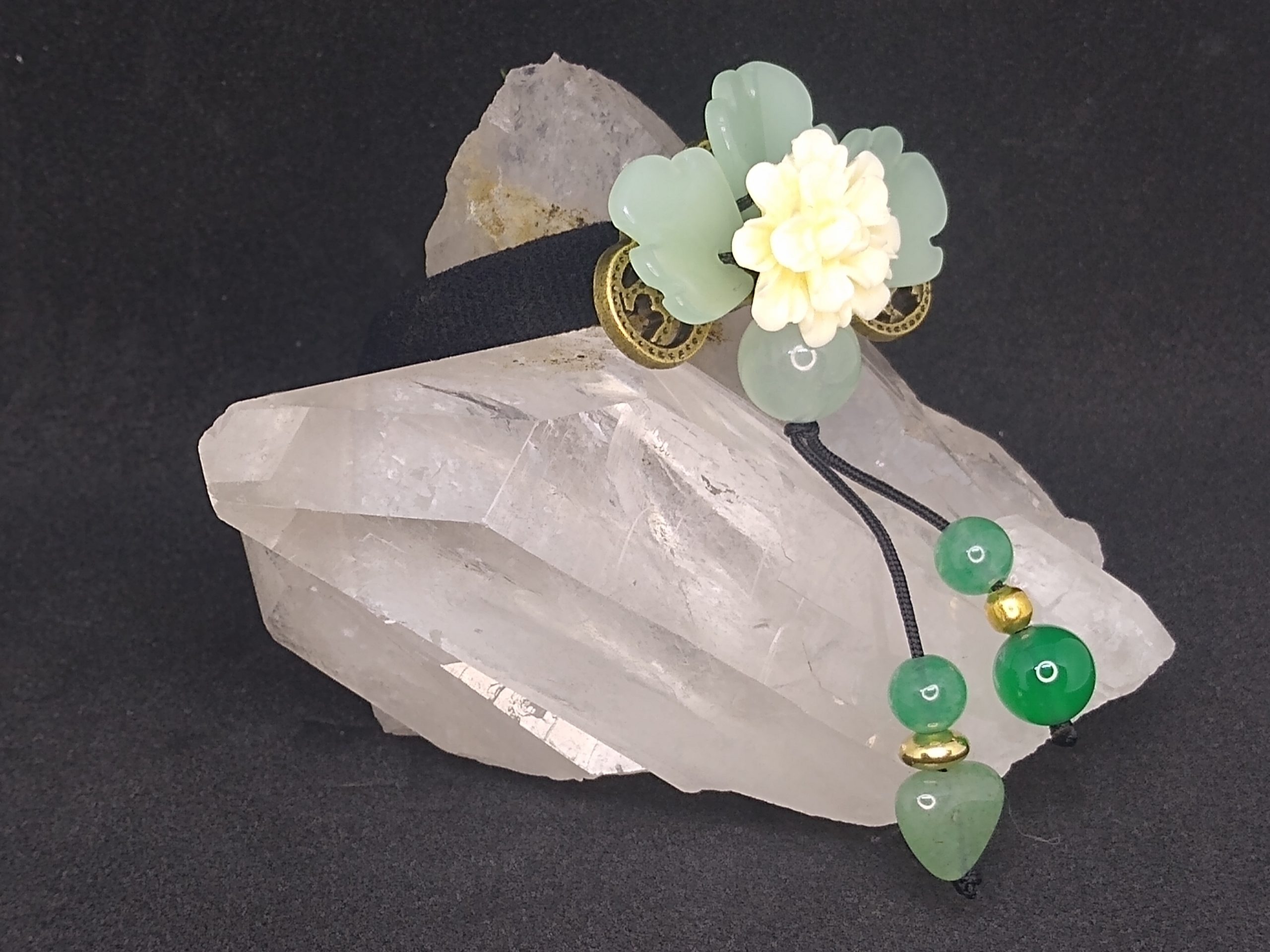 Colet (bandita) de Flor de cerámica - Imagen 2