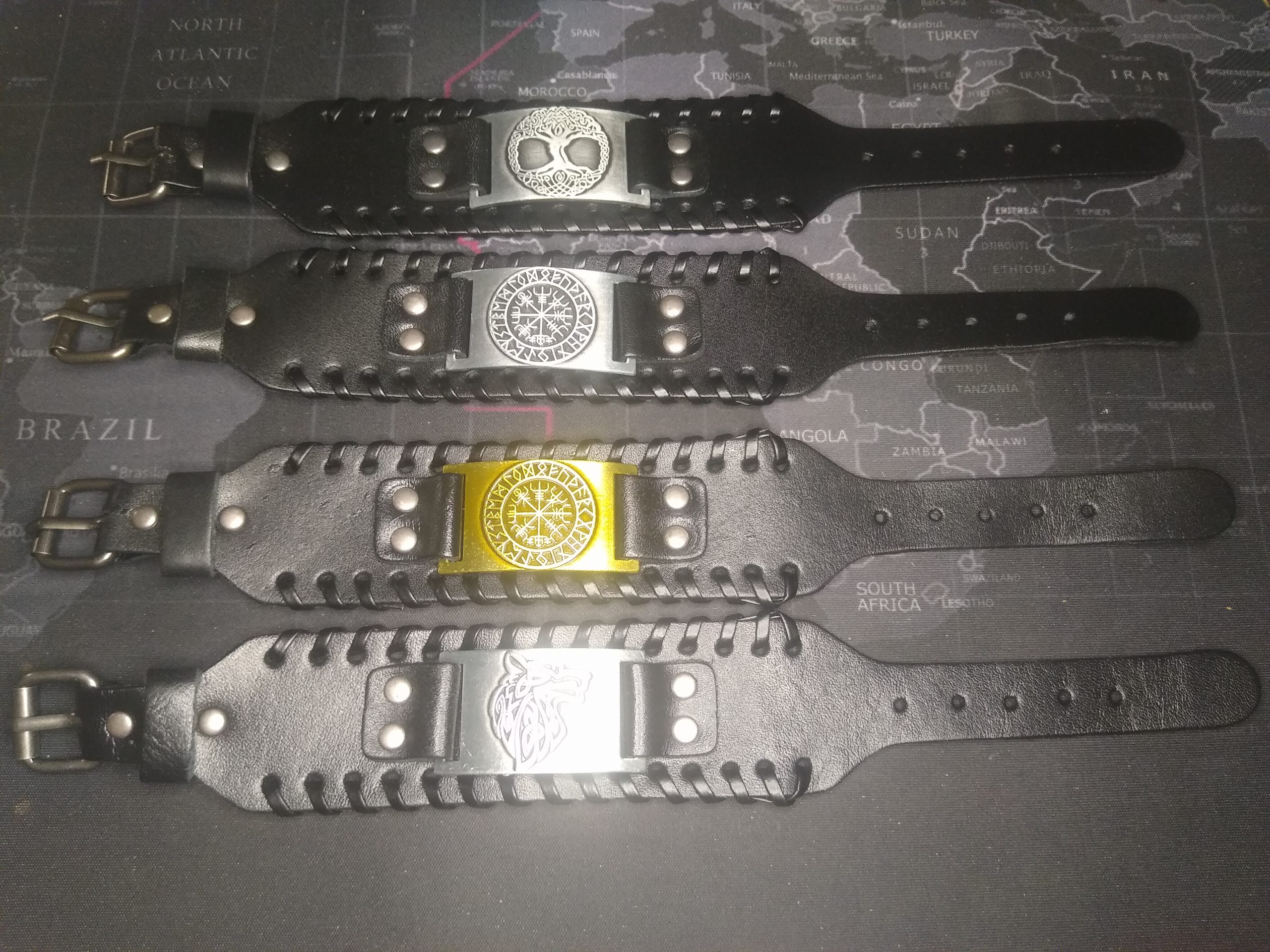 Brazalete Vikingo Árbol de la Vida Yggdrasil - Imagen 3