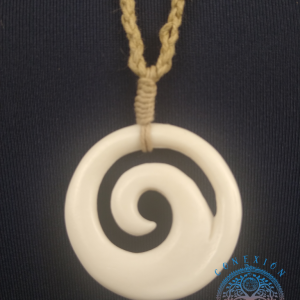 Amuleto Maorí  "Koru" (espiral)