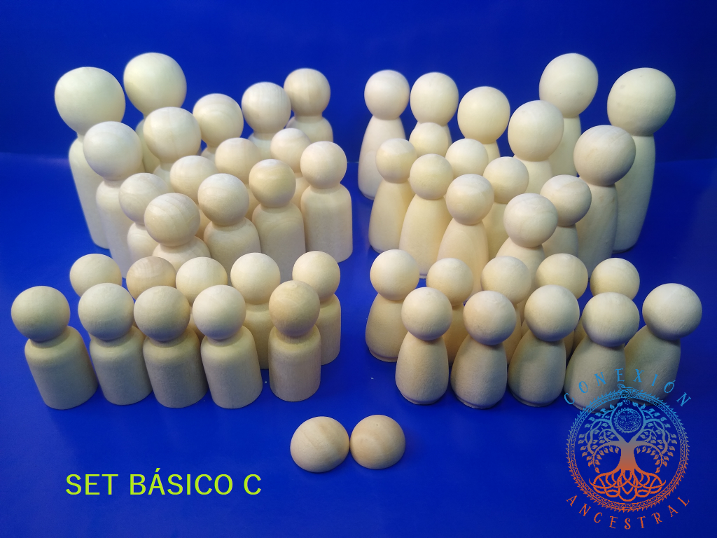 Anclajes para Constelaciones Familiares Set Básico C - Imagen 10