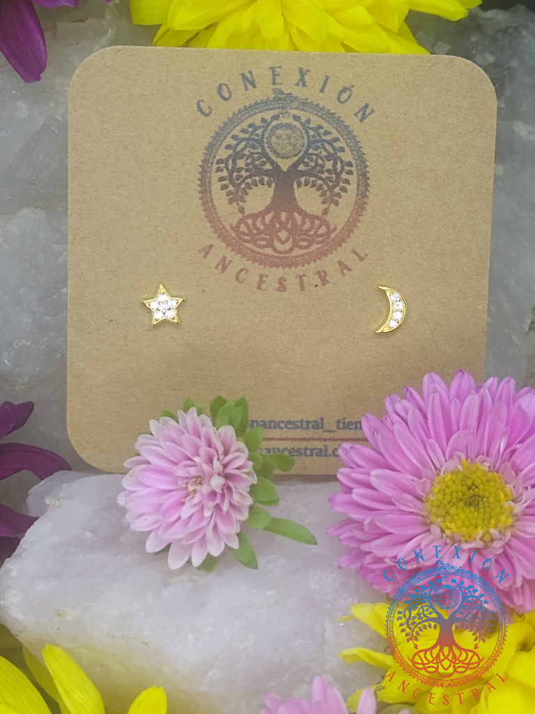 Aros Lunas y Estrellas - Imagen 2